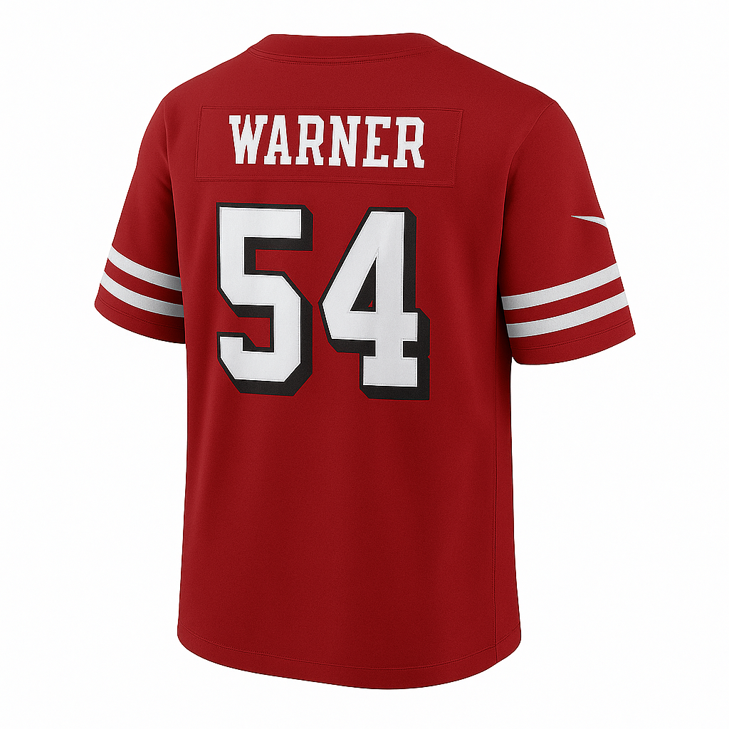 San Francisco 49ers Fred Warner #54 jersey